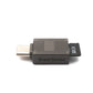 SYSTEM-S USB 3.1 Type C Lecteur de carte Micro SD Adaptateur SDXC en gris