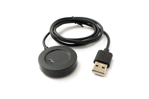 SYSTEM-S USB 2.0 Kabel 100 cm Ladestation für Realme Watch 2 Pro 2 Smartwatch in Schwarz