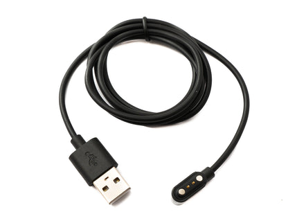 USB 2.0 cable 100 cm charging cable for Realme TechLife DIZO Watch2 in black