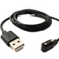 Cable USB 2.0 Cable de carga de 100 cm para Realme TechLife DIZO Watch2 en color negro