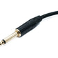 SYSTEM-S Audio XLR cable 100 cm 3-pin plug to jack AUX 6.35 mm 2-pin TS plug adapter