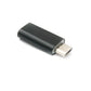 SYSTEM-S USB 3.1 Adapter Typ C Buchse zu 2.0 Micro B Stecker in Schwarz