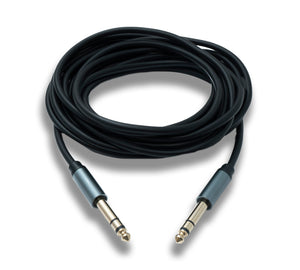 SYSTEM-S Audio Klinke Kabel 5 m AUX 6,35 mm 3 polig TRS Stecker zu Stecker Adapter
