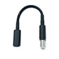 SYSTEM-S DC 20V Kabel 15 cm 7,4 x 0,6 Stecker zu USB 3.1 Typ C Buchse geflochten für Dell