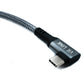 USB 3.2 Gen 1 Kabel 7m Typ C Stecker zu 3.0 Typ A Stecker Winkel Schwarz