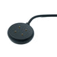 SYSTEM-S USB 3.1 Kabel 100 cm Ladestation für Fitbit Versa 4 3 Sense 2 1 in Schwarz