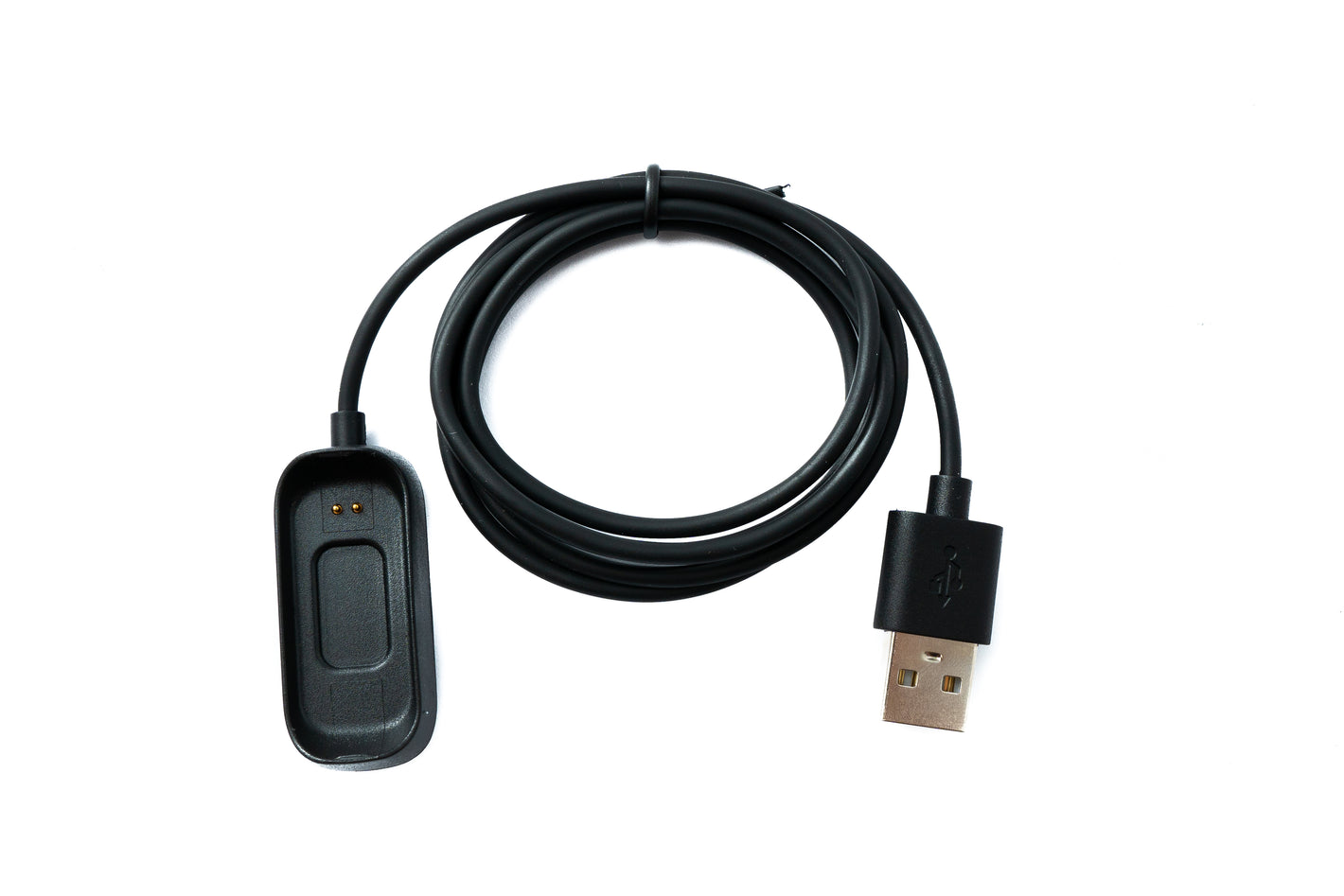 SYSTEM-S USB 2.0 Kabel 96 cm Ladekabel für OnePlus Band Smartwatch Adapter in Schwarz