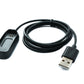 Cable USB 2.0 Cable de carga de 96 cm para adaptador OnePlus Band Smartwatch en color negro