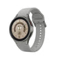 Correa de silicona de 20 mm para smartwatch Samsung Galaxy Watch 5 4 en color gris