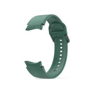 Correa de silicona de 20 mm para smartwatch Samsung Galaxy Watch 5 4 en color verde