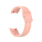 SYSTEM-S 20 mm silicone strap for Samsung Galaxy Watch 5 4 Smartwatch in pink