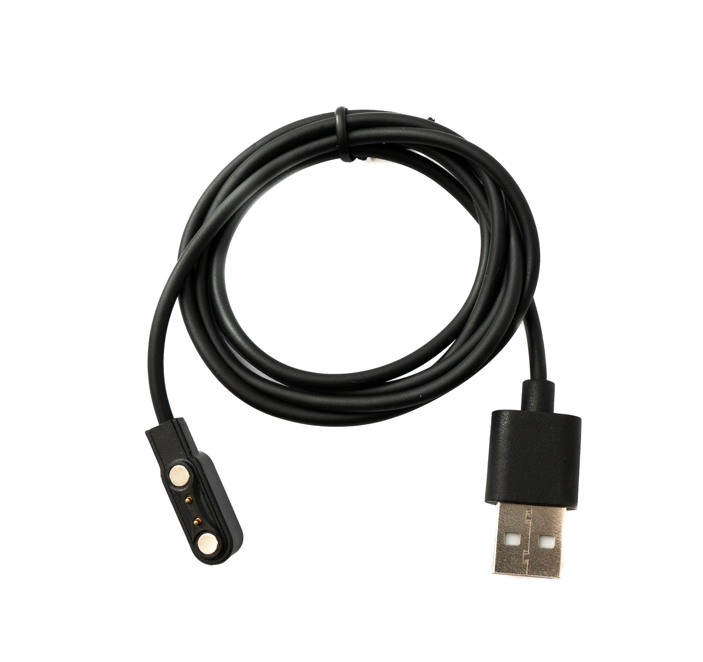 USB 2.0 cable 100 cm charging cable for Realme TechLife Watch S100 in black