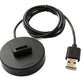 USB 2.0 cable 93 cm charging station male to female for smartwatch in black