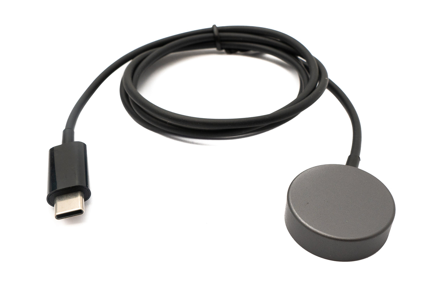 SYSTEM-S USB 3.1 Kabel 100 cm Ladestation für Galaxy Watch 5 4 3 Active 2 1 in Schwarz