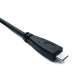 SYSTEM-S USB 3.1 Gen 2 Kabel 2 m Typ C Stecker zu Stecker Panel Mount Winkel Up Down Angled 10 Gbit/s 100W