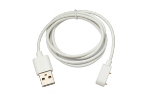 Cable USB 2.0 SYSTEM-S Cable de carga de 100 cm para smartwatch Oppo Band 2 en color blanco