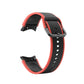 Correa de Silicona de 20 mm para Samsung Galaxy Watch 5 4 Smartwatch Rojo Negro