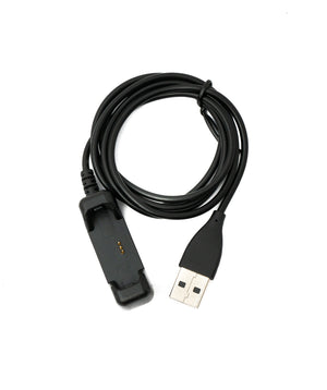 SYSTEM-S USB 2.0 Kabel 98 cm Ladekabel für Fitbit Flex 2 Smartwach in Schwarz