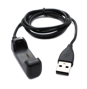 USB 2.0 cable 100 cm charging cable for Fitbit Flex 2 Smartwach in black