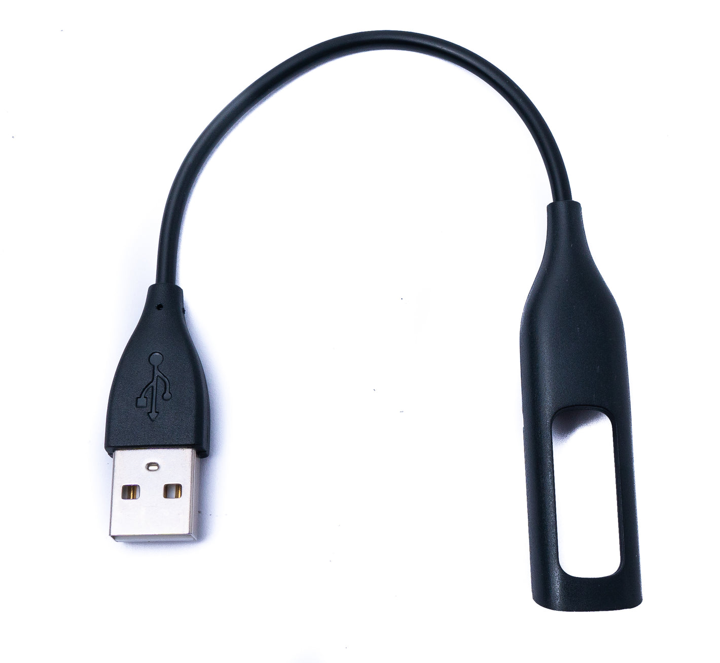 Cavo USB 2.0 Cavo di ricarica da 11 cm per Fitbit Flex Smartwach in nero