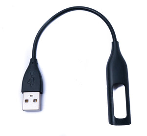 Cable USB 2.0 Cable de carga de 11 cm para Smartwach Fitbit Flex en color negro