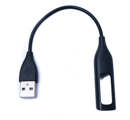 USB 2.0 cable 11 cm charging cable for Fitbit Flex Smartwach in black