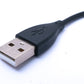 Cable USB 2.0 Cable de carga de 11 cm para Smartwach Fitbit Flex en color negro