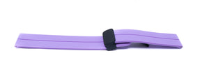 SYSTEM-S 20 mm silicone strap with folding clasp for smartwatch in purple