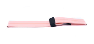 SYSTEM-S 20 mm silicone strap with folding clasp for smartwatch in pink