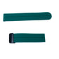 SYSTEM-S 20 mm silicone strap with folding clasp for smartwatch in green