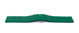 SYSTEM-S bracelet 20 mm made of PC with butterfly clasp for smartwatch in green