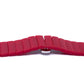 Bracciale 20 mm in PC con chiusura pieghevole a farfalla per smartwatch in rosso