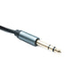 SYSTEM-S Audio Klinke Kabel 3 m AUX 6,35 mm 3 polig TRS Stecker zu Stecker Adapter