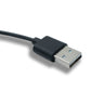 SYSTEM-S USB 3.1 Kabel 100 cm Ladestation für Amazfit T-Rex 3 Balance A2286