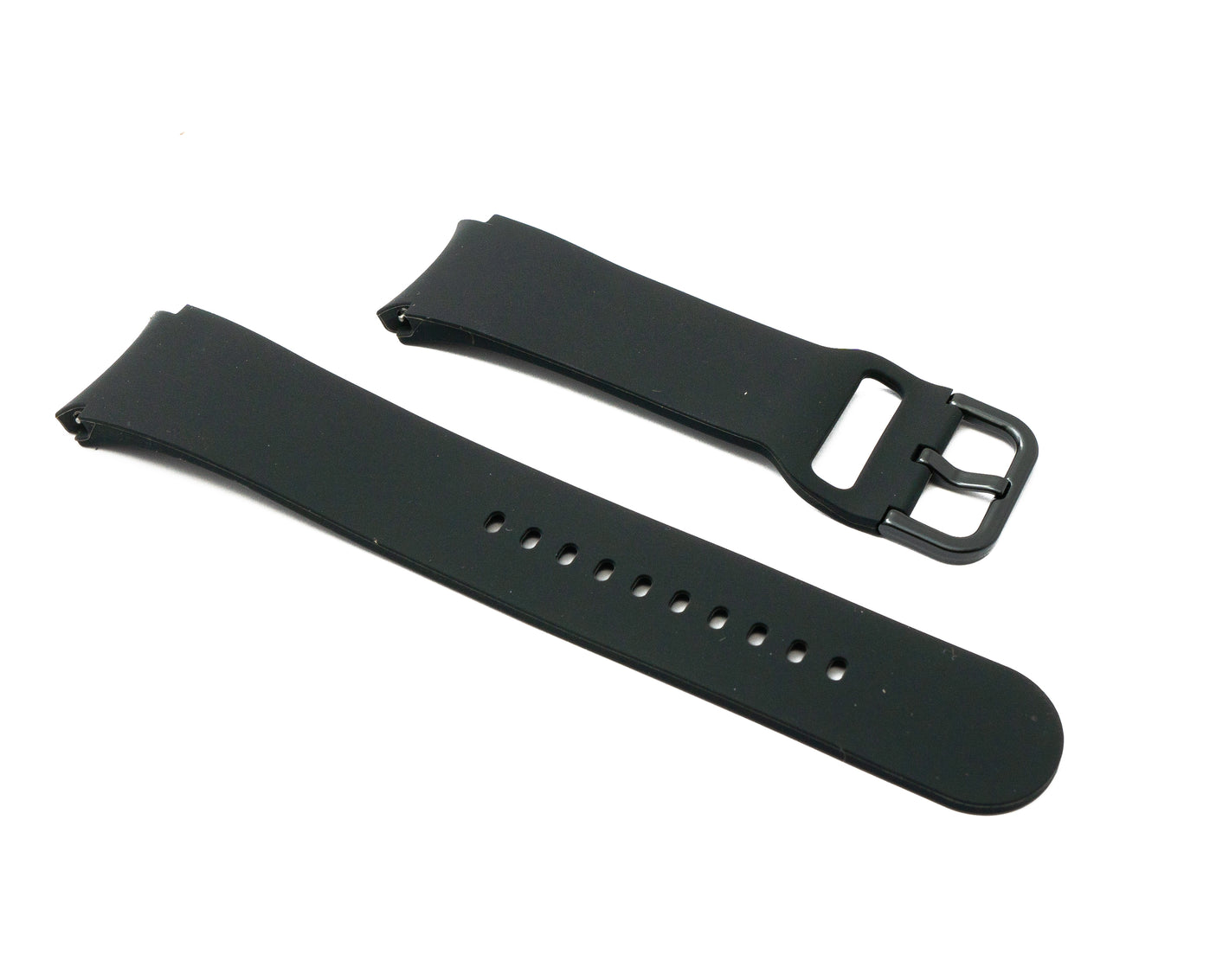 SYSTEM-S 22 mm silicone strap for Galaxy Watch 6 Smartwatch in black