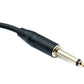 SYSTEM-S audio jack cable 50 cm 6.35 mm 2-pin male to male AUX adapter