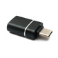 SYSTEM-S USB 3.1 Adapter Typ C Stecker zu 3.0 A Buchse 5 Gbit/s 100W in Schwarz Weiß