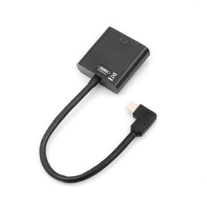 System-S adapter short cable DVI to Mini DisplayPort angled 90° angle 20 cm