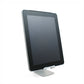 System-S Metall Halter Ständer Stand in Silber für Handy Smartphone E-Book Reader Tablet PC