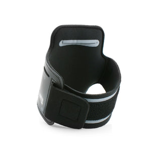 System-S Sport Fitness Neopren Armband Tasche Hülle Case in Schwarz für iPhone 5 5S 5C