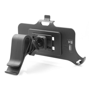 System-S Supporto per sacca da golf regolabile Clip per visiera parasole Custodia per attacco clip per HTC One M8