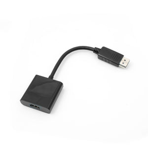 Câble adaptateur System-S DisplayPort (mâle) vers HDMI (femelle) 11 cm