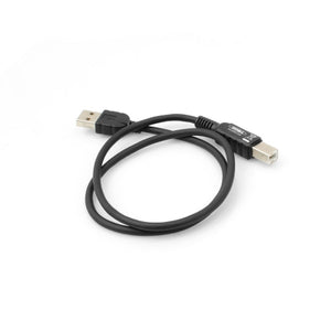 System-S USB A (male) zu USB B (male) Adapter Kabel Verlängerung ca. 50 cm