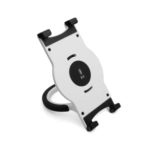 Aidata 360° Desktop Ständer für Tablet  von 17 cm - 19,5 cm Rotation Schreibtisch Halterung Fuß Neigungsverstellbar  Weiß