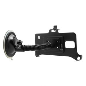 System-S supporto da auto supporto da auto supporto per parabrezza a ventosa con collo di cigno flessibile collo di cigno 10 cm per Samsung Galaxy Note 4