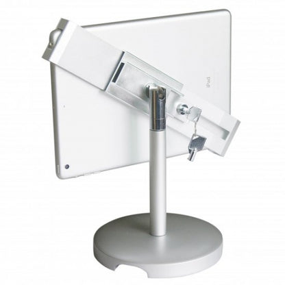 System-S Universal Lockable Aluminium Presentation Exhibition Stand Mount Table Holder for Tablet PCs from 7-10 inches