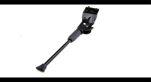 SYSTEM-S Fahrradständer Fahrrad Ständer Seitenständer Arm Universal Schwarz