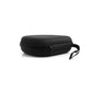 System-S shockproof cable protection zipper case bag box case for headphones in black