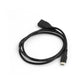 System-S USB 3.1 Type C (male) to USB 3.0 Type A or USB 2.0 (female) data cable charging cable adapter extension 100 cm