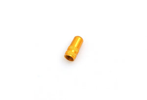 System-S valve cap Presta Sclaverand valve bicycle valve cap made of aluminum color gold